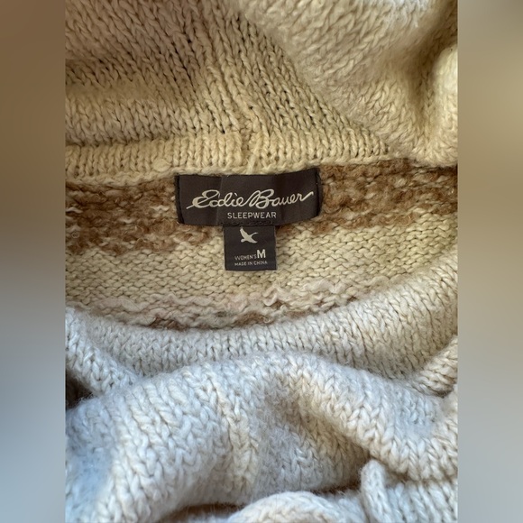 Eddie Bauer adjustable cowl neck sweater size M - Picture 4 of 5